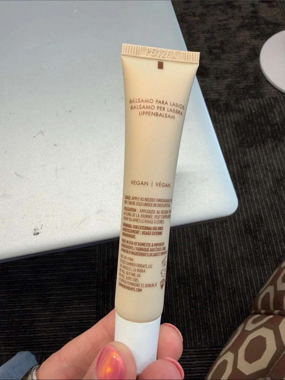 Summer Fridays creamy lip